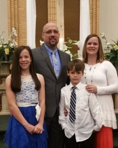 easter family photo